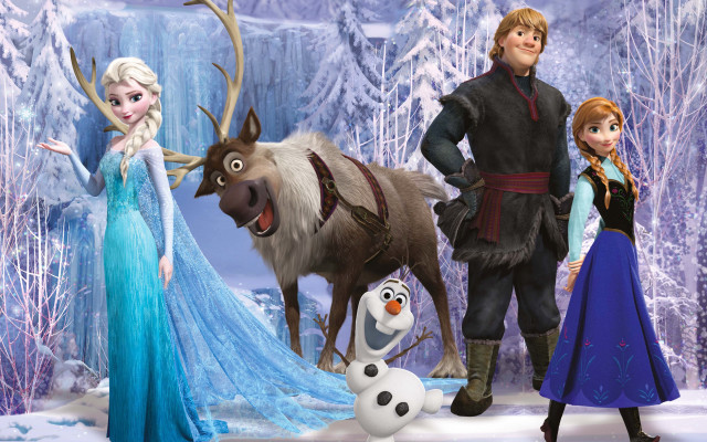 Frozen princess prince forest queen free wallpaper - medium preview image