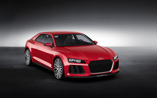 Red car dark room white free wallpaper - medium preview image