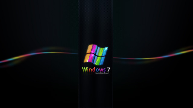 Colorful logo black background white #5 free wallpaper - medium preview image