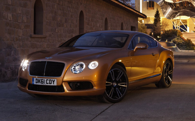 Golden bentley night lights cooper free wallpaper - medium preview image