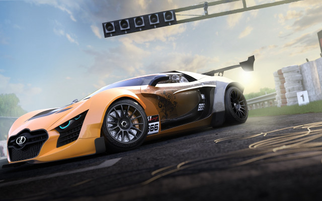 Car traffic light clouds military free wallpaper - medium preview image