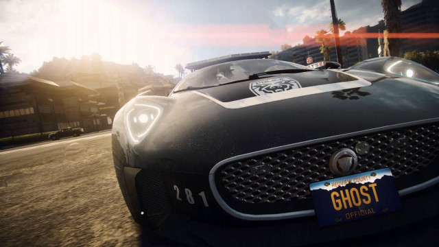 Car forest sunset sky clouds free wallpaper - medium preview image