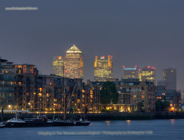 City skyline boat water night free wallpaper - medium preview image