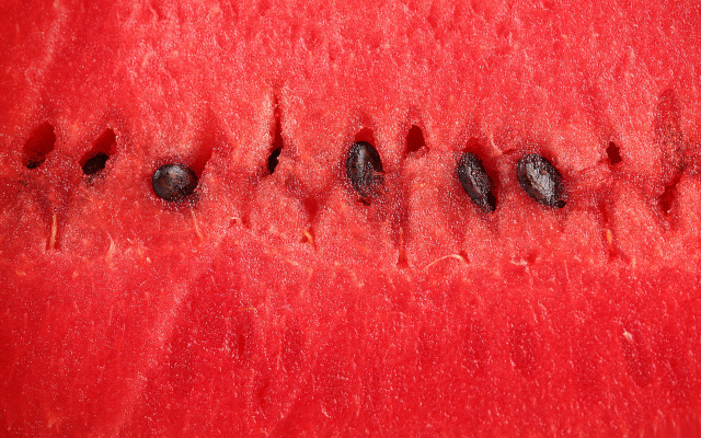 Watermelon closeup seeds macro texture free wallpaper - medium preview image