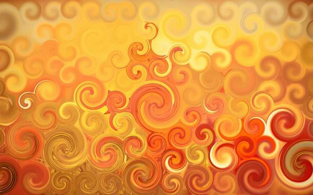 Yellow red swirl wall abstract free wallpaper - medium preview image