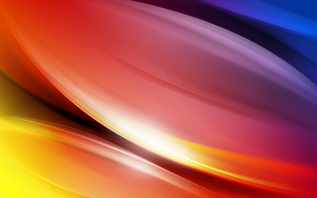 Colorful curved abstract multigirl triadic free wallpaper - medium preview image