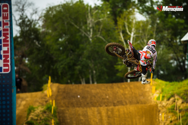 Dirt bike trick air jump free wallpaper - medium preview image