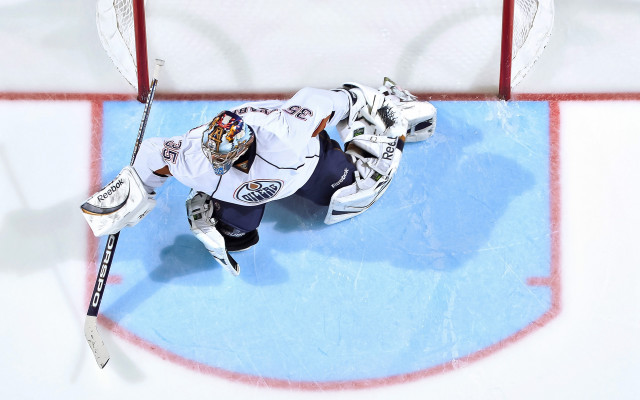 Hockey player puck net superflat free wallpaper - medium preview image