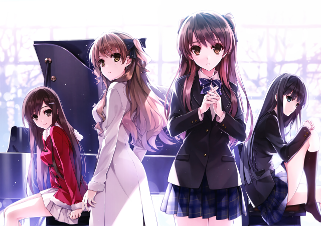 Girls group piano keyboard room free wallpaper - medium preview image