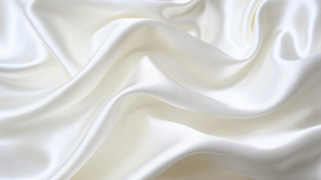 White fabric wavy design surface free wallpaper - medium preview image