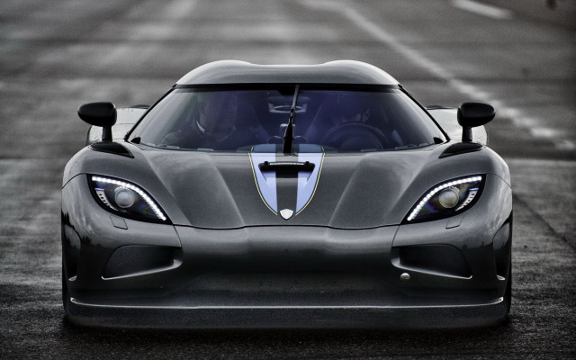 Silver sports car race track #5 free wallpaper - medium preview image