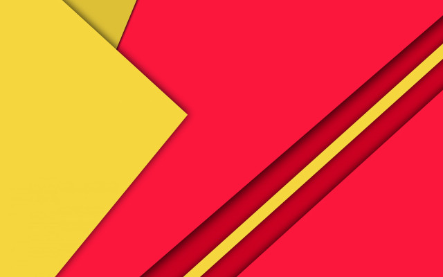 Red yellow diagonal design bauhaus free wallpaper - medium preview image