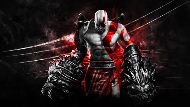 Man red black mask glowing free wallpaper - medium preview image