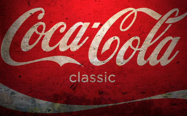 Coca cola sign red background free wallpaper - medium preview image