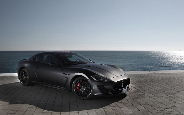 Maserato brickroad ocean sunshine digital free wallpaper - medium preview image