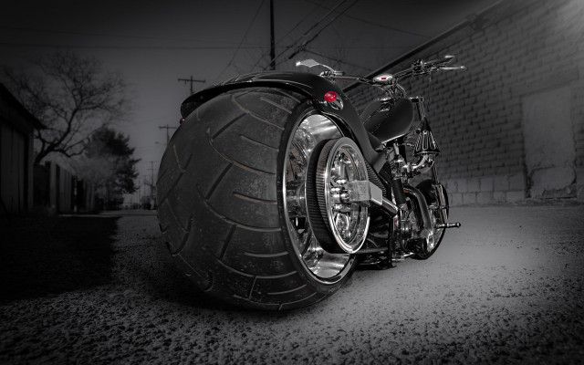 Motorcycle brickwall road redlight digitalrendering free wallpaper - medium preview image