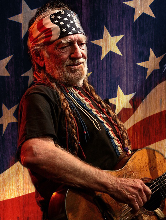 Man bandana guitar american flag free wallpaper - medium preview image
