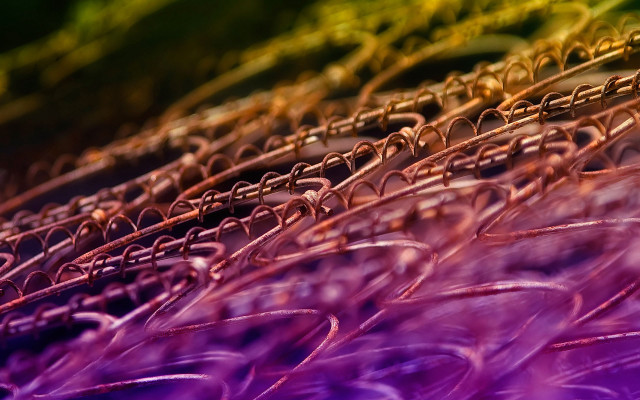 Colorful abstract macro wire sky free wallpaper - medium preview image