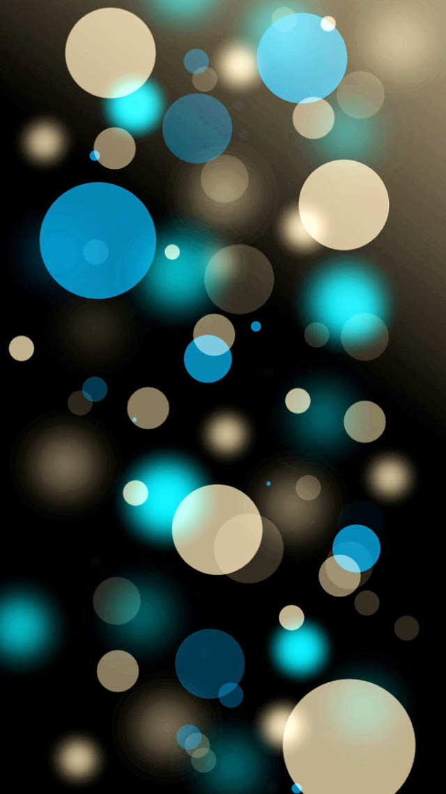 Black background blue white circles #2 free wallpaper - medium preview image