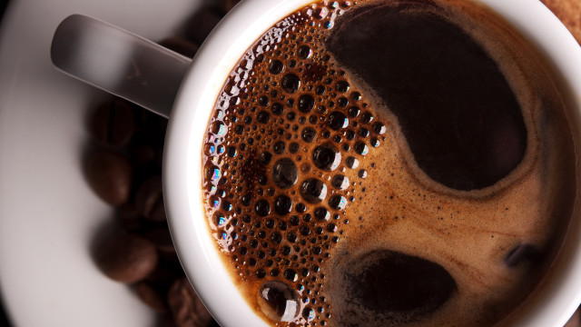 Coffee spoon saucer beans morning free wallpaper - medium preview image