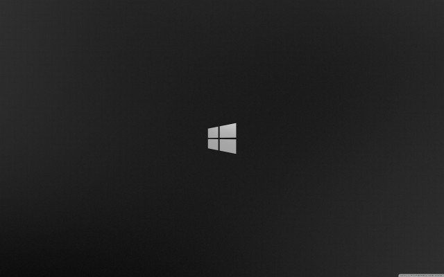 Black white windows desktop minimalist free wallpaper - medium preview image