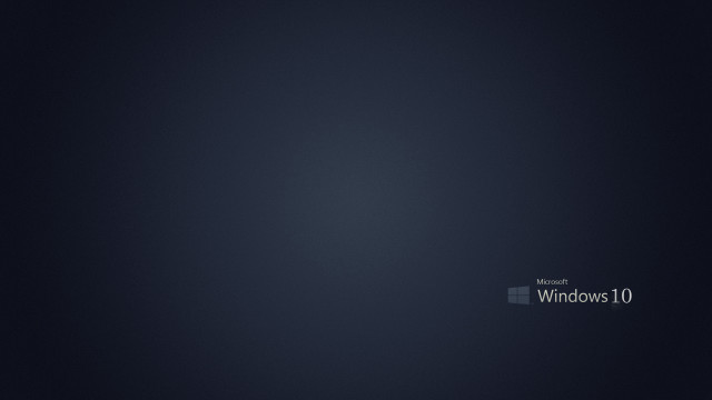 Darkblue windows10 logo minimalism screenshot free wallpaper - medium preview image