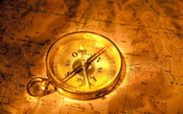 Compass map light magic gear free wallpaper - medium preview image
