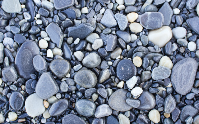 Rocks gravel landart blackwhite object free wallpaper - medium preview image