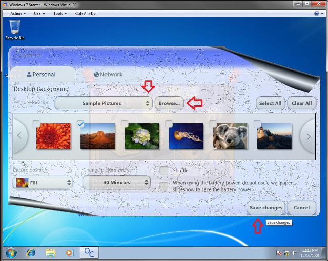Computer screen images mouse clicking free wallpaper - medium preview image