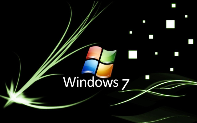 Black background green white logo #2 free wallpaper for desktop - medium preview image