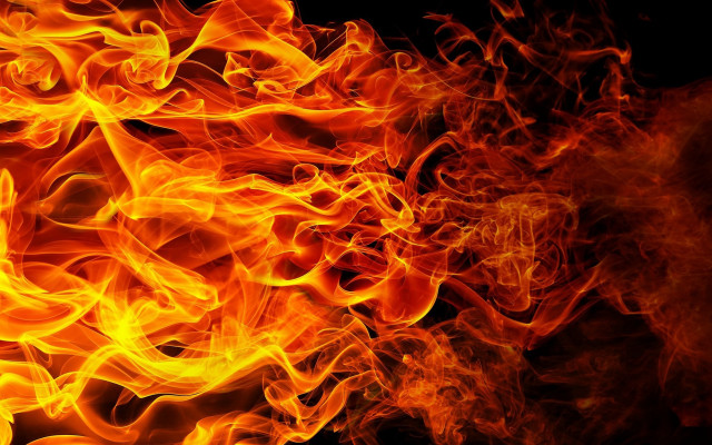 Fire flame ember phoenix sunset free wallpaper - medium preview image