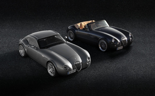 Two cars white car dark free wallpaper - medium preview image