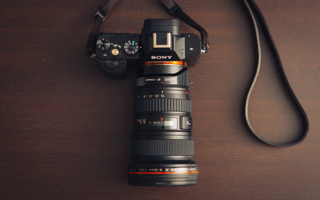 Camera lens table strap tilt free wallpaper - medium preview image