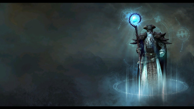 Man staff dark room light free wallpaper - medium preview image