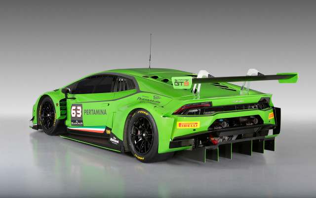 Green sports car number side free wallpaper - medium preview image