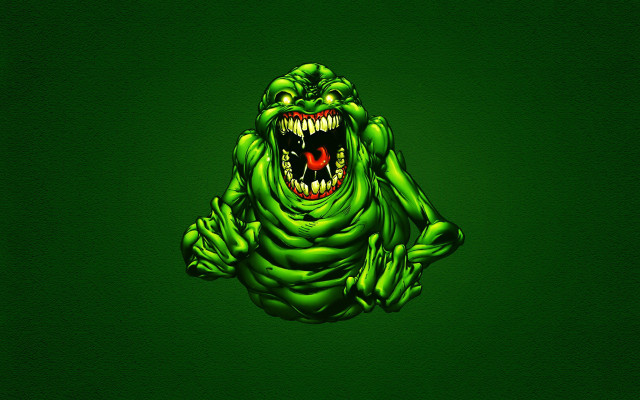 Green monster sharp teeth open free wallpaper - medium preview image