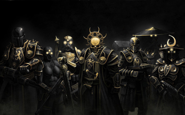 Warhammer armor boys cape helmet free wallpaper - medium preview image