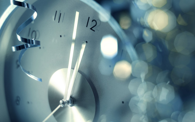 Clock moon lensflare night 3d free wallpaper - medium preview image