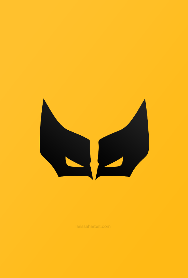 Yellow background hands holding eyes free wallpaper - medium preview image