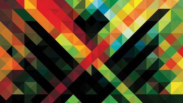 Colorful argyle pattern geometric abstract free wallpaper - medium preview image