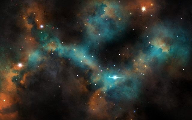 Large star cluster mandelbrot space free wallpaper - medium preview image