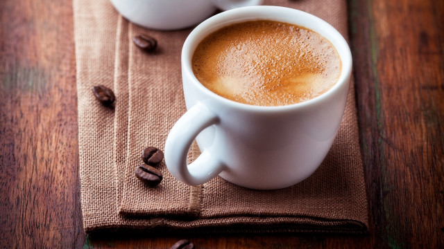 Coffee cups napkin coffee beans free wallpaper - medium preview image