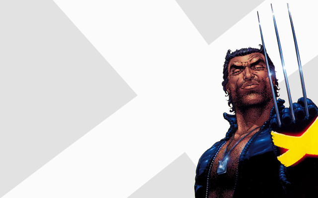 Wolverine yellow arrow portrait male free wallpaper - medium preview image
