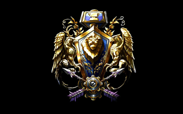 Golden lions swords coatarmor renaissance free wallpaper - medium preview image