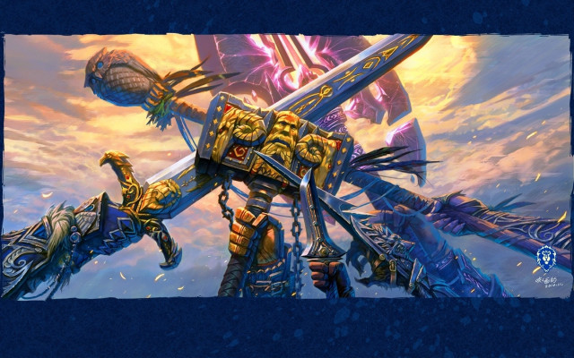 Giant robot sword bird arm free wallpaper - medium preview image
