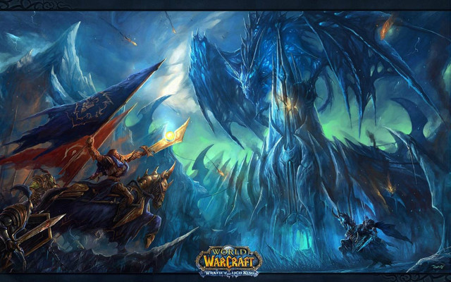 Man horse monster sword painting free wallpaper - medium preview image