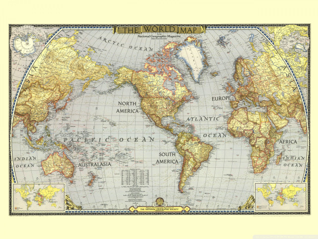 World map countries major cities #5 free wallpaper - medium preview image