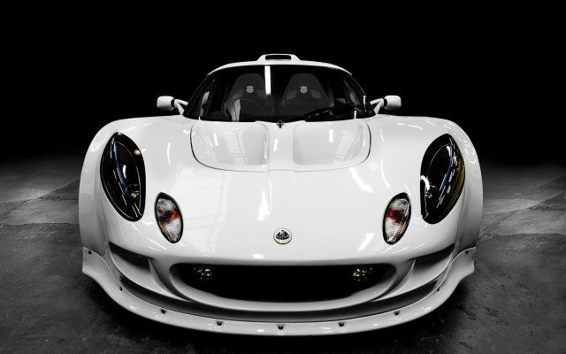 White sports car hood up free wallpaper - medium preview image
