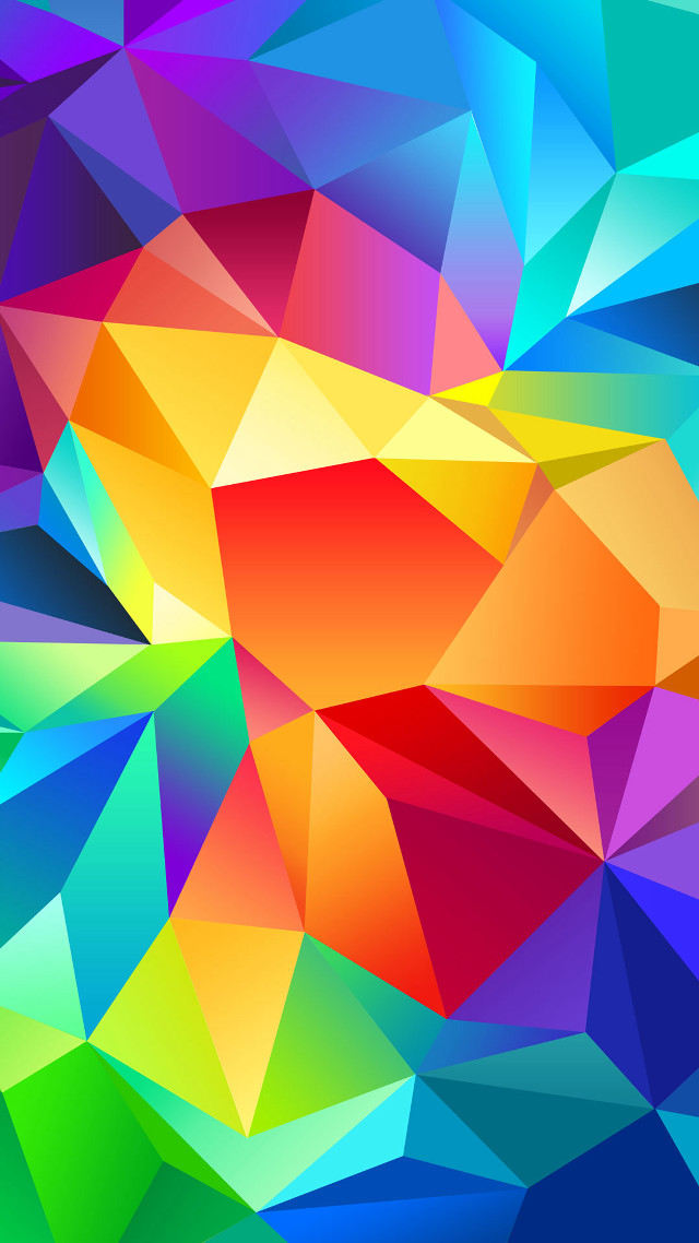 Colorful abstract lowpoly background angle free wallpaper - medium preview image