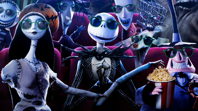 Animated characters movie theater popcorn free wallpaper - medium preview image